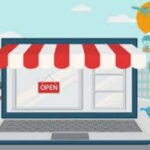 Ilustrasi toko online