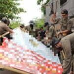 Satpol PP tertibkan baliho