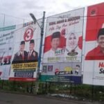 Baliho Pasangan Calon Bupati