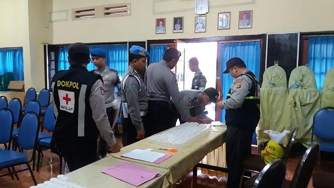 Tes Urine Polres Sumbawa