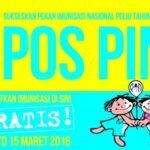 Pekan Imunisasi Nasional Polio 2016 Digelar