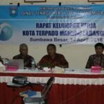 Percepat Pengembangan KTM Labangka, Disnakertrans Gelar Rapat Pokja KTM Labangka