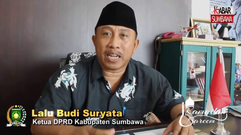 Ketua DPRD Sumbawa: Ucapan Selamat Menyambut Bulan Ramadhan 1437 H