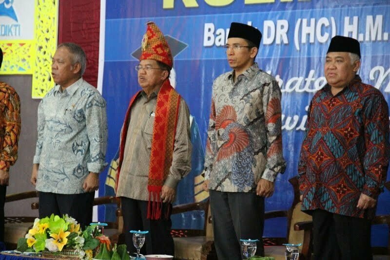 Yusuf Kala di Auditorium UNSA