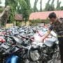 Sepeda Motor yang Diamankan Pada Malam Pergantian Tahun