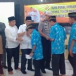 HUT POLRI Ke 71, Polres Sumbawa Bukber Dengan Anak Yatim