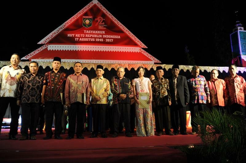 malam tasyakkuran HUT RI ke 72 sumbawa