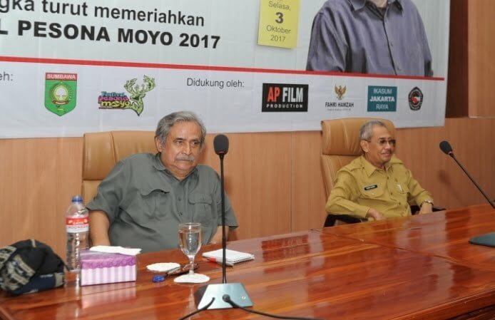 selamat raharjo bersama bupati sumbawa