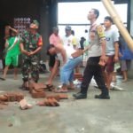 Angin Kencang Dini Hari Terbangkan Seng Kubah Masjid Attaqwa