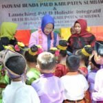 Launching PAUD HI, Bunda PAUD Sumbawa Sosialisasikan Program Inovasi