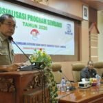Bupati Buka Sosialisasi Program Sembako Tahun 2020