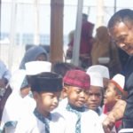 Jum’at Berkah, Mako SatBrimob NTB Kedatangan Anak Yatim