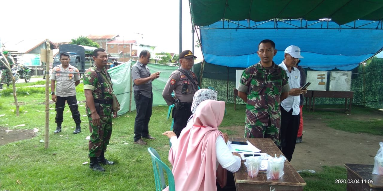 Dandim patroli pemantauan pelaksanaan Pilkades