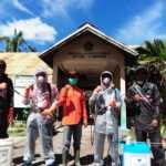 Satgas Covid-19 MTsN 4 Sumbawa Semprot Disinfektan di Sekolah dan Rumah Wagra