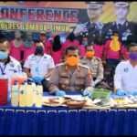 Operasi Pekat, Polres Lotim Tangkap 75 Orang Tersangka