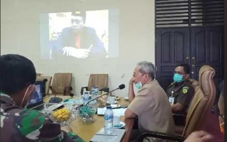 Bupati Sumbawa Sampaikan Sejumlah Usulan Penanganan Covid-19 Pada Gubernur