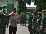 Danrem 162/WB Sambut Hangat Kunjungan Kapolda NTB
