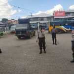 Sabhara Polres Sumbawa Himbau Masyarakat Gunakan Masker dan Tidak Mudik