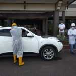 Ratusan Warga Sumbawa Ikuti Test Swab Covid-19