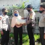 Warga Kecamatan Alas Dapat Bantuan Beras Polri, Kurangi Dampak Covid-19