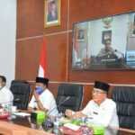 Wabup Ikuti Rakor Virtual Bersama Mendagri, Bahas Tahapan Pilkada Serentak