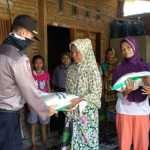 Baksos Polri, Polres Sumbawa Kembali Salurkan Ratusan Kilogram Beras