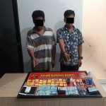 Polisi Ringkus Dua Palaku Narkoba, amankan Belasan Gram Sabu