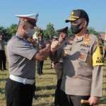 Upacara Kenaikan Pangkat Lingkup Polda NTB, Terapkan Protokol Kesehatan