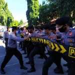 Jelang Pilkada 2020, Polres Sumbawa Latihan Pengendalian Massa