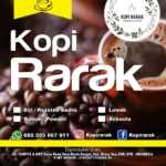 Pesan Kopi Rarak Disini!
