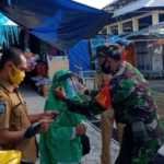 Babinsa Kodim 1607/Sumbawa Ajak Masyarakat Patuhi Protokol Kesehatan