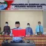 Bupati KSB Ambil Sumpah 226 PNS