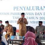 Bansos Pariri Lansia dan Pariri Disabilitas Tahap I Disalurkan