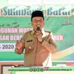 PELETAKAN BATU PERTAMA MUSHOLLAH MTs NEGERI 2 KSB, WABUP AJAK MASYARAKAT LAMUNGA UNTUK BERSYUKUR DAN SEDEKAH