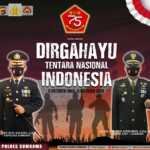 POLRES SUMBAWA MENGUCAPKAN SELAMAT HUT TNI KE 75