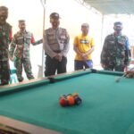Semarak HUT TNI Ke-75, Pemuda Sumbawa Barat Gelar Pertandingan Biliar