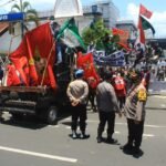232 Polisi Kawal Demo di DPRD NTB dan Kantor Gubernur