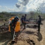 Satgas TMMD 109 Sumbawa Buka Jalan Usaha Tani