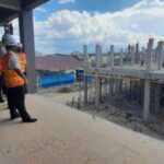 Sekda Monitoring Pembangunan Gedung Blok A Pasar Seketeng
