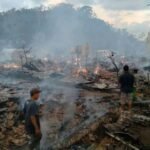 Ratusan Rumah di Baturotok Hangus Terbakar