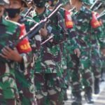 Prajurit Kodim 1607/Sumbawa Bina Fisik di Masa Pandemi