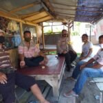 Jelang Pemilihan, Bhabinkamtibmas Aktif Berikan Himbauan Kepada Masyarakat