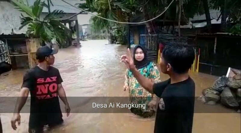 Banjir desa ai kangkung ksb