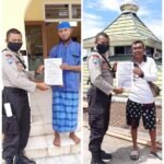 Pasca Pemungutan Suara, Ini Yang Dilakukan Bhabinkamtibmas Polres Sumbawa