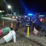 Polsek Alas Giatkan Patroli Blue Light