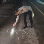 Seorang Perempuan Tewas Tertabrak Truk, Polisi Olah TKP