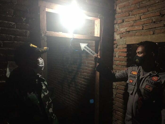 Lokasi tkp gantung diri