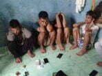 Empat Warga Maluk Diringkus Saat Pesta Sabu