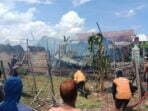 Satu Rumah Warga di Teluk Santong Hangus Terbakar