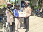 Jelang HUT Bhayangkara, Puluhan Tukang Ojek Dapat Bantuan